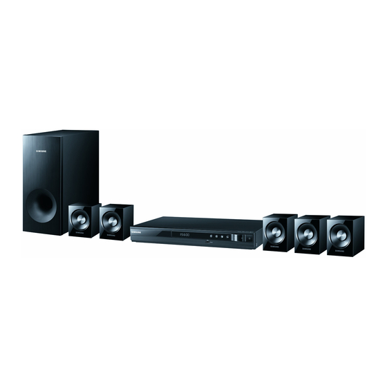 Samsung HT-D350 Bedienungsanleitung