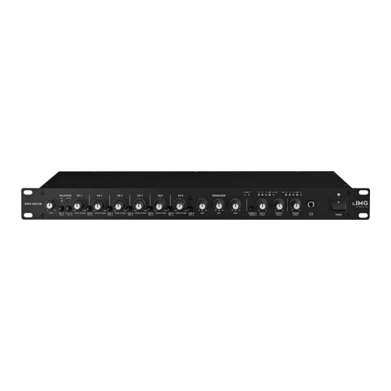 IMG STAGE LINE MMX-602/SW Bedienungsanleitung
