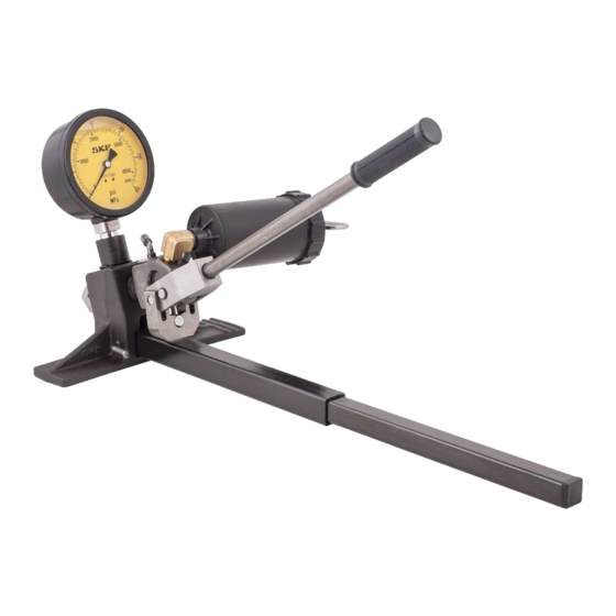 SKF 729101 Bedienungsanleitung