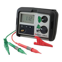 Megger LTW300 Serie Benutzerhandbuch