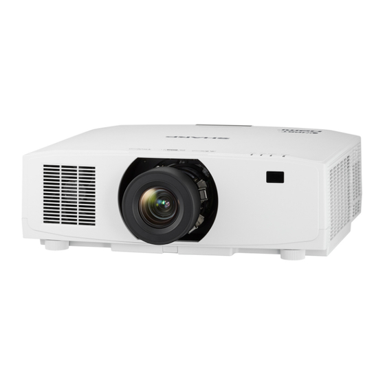 Sharp XP-V801U-W Bedienungshandbuch