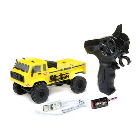 ECX Barrage ECX00019T1 Bedienungsanleitung