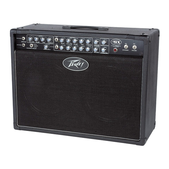 Peavey JSX 212 Bedienungsanleitung