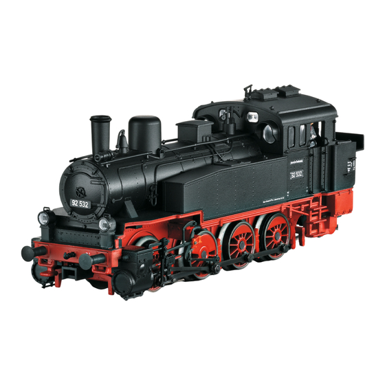 Märklin BR 92/T 13 Bedienungsanleitung
