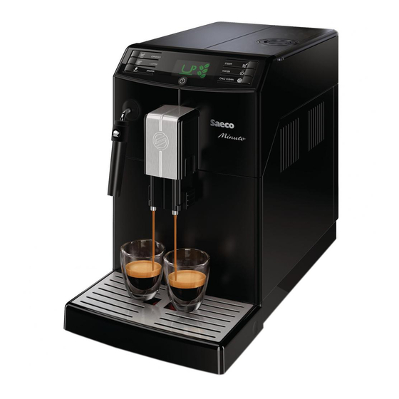 Philips Saeco Minuto HD8764 Schnellstartanleitung