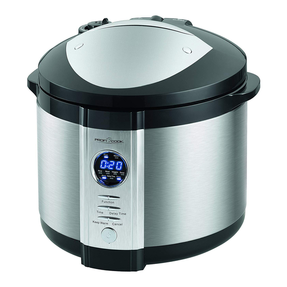 Profi Cook PC-DDK 1076 Bedienungsanleitung