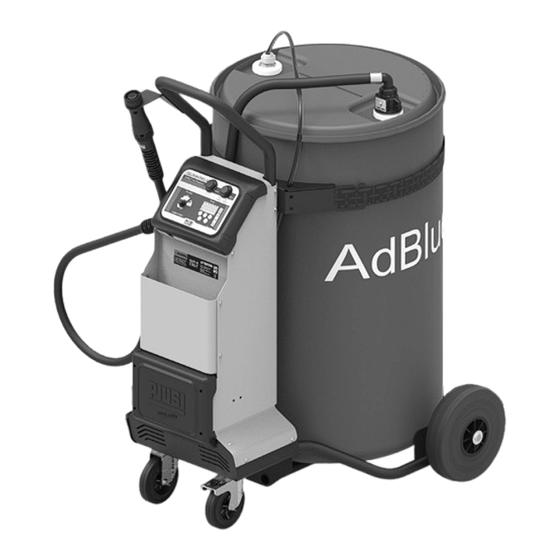 Piusi AD-Blue Delphin PRO AC Installierung, Betrieb Und Wartung