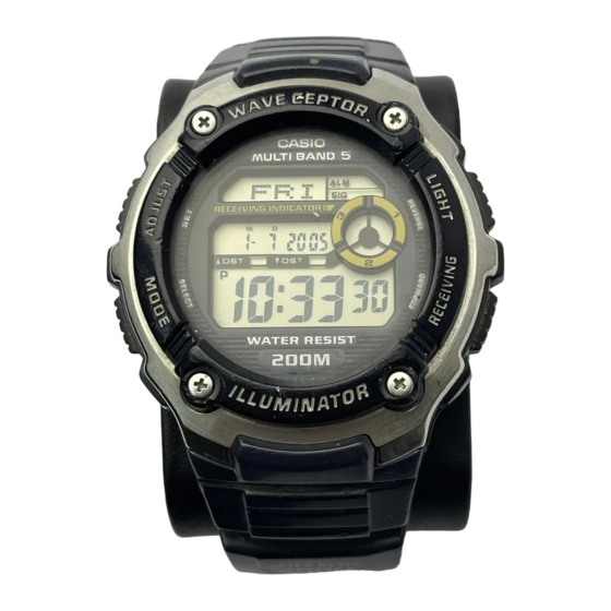 Casio 3139 Bedienungsanleitung