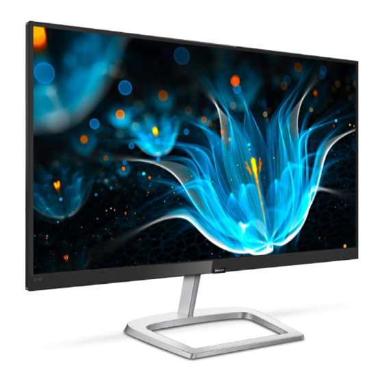 Philips 276E9 Bedienungsanleitung