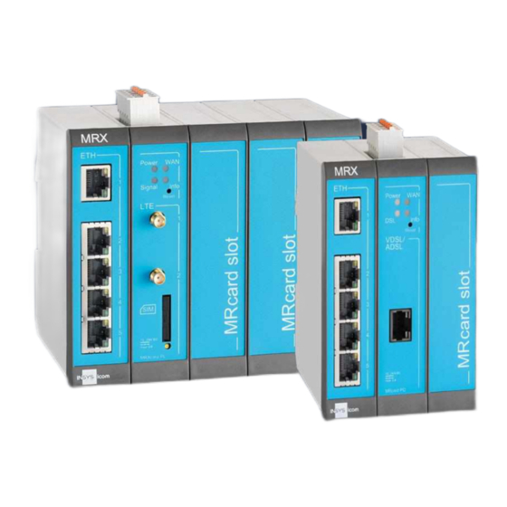 INSYS MRX Serie Benutzerhandbuch