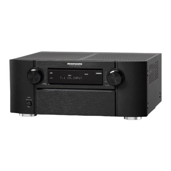 Marantz AV8003 Benutzerhandbuch