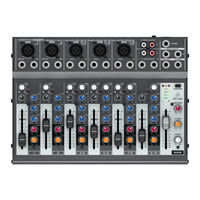 Behringer XENYX 1002B Bedienungsanleitung