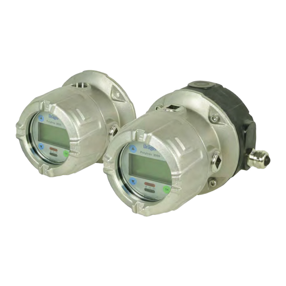 Dräger Polytron 8000 Serie Bedienungsanleitung