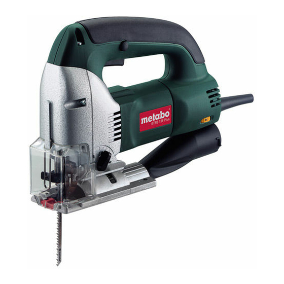 Metabo STE 135 Plus Gebrauchsanleitung