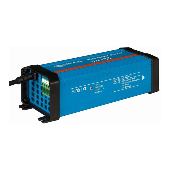 Victron energy Blue Power IP20 Einbau- Und Gebrauchsanleitung