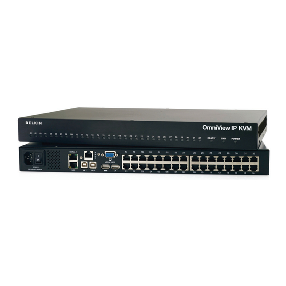 Belkin OmniView IP 5216K Benutzerhandbuch