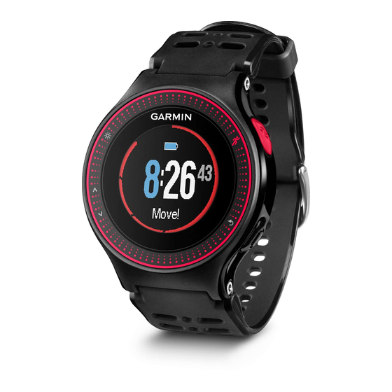 Garmin Forerunner 225 Handbücher
