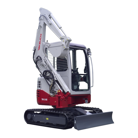 Takeuchi TB128FR Bedienungsanleitung