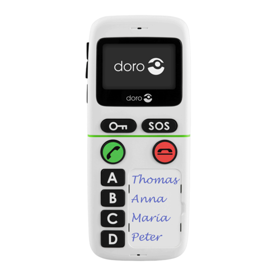 Doro HandlePlus 334gsm Bedienungsanleitung