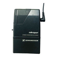 Sennheiser EK 3052-U Gebrauchsanleitung