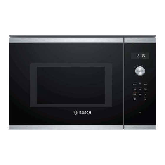 Bosch BFL554MS0 Gebrauchsanleitung