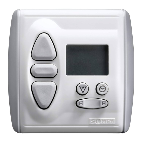 SOMFY Chronis Uno easy Gebrauchsanweisung