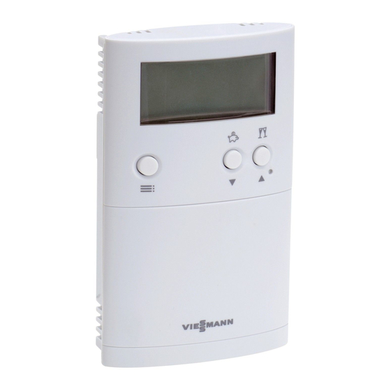 Viessmann VITOTROL 100 UTDB-RF2 Montageanleitung