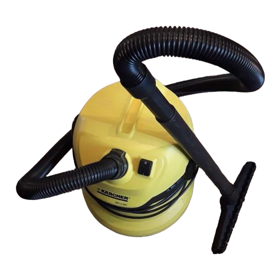 Kärcher wd 2200 Originalbetriebsanleitung