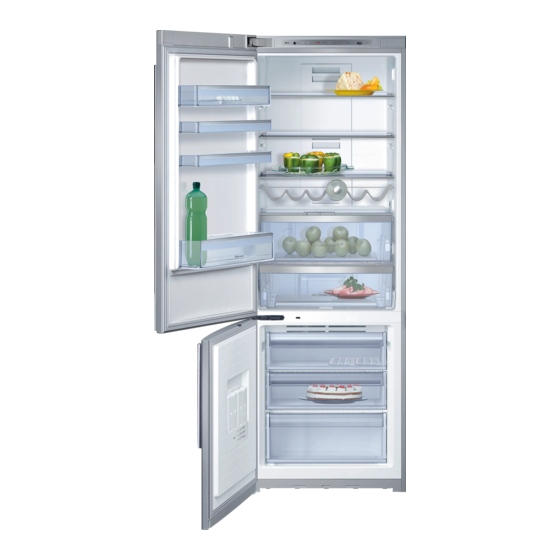 NEFF K58 Serie Gebrauchsanleitung
