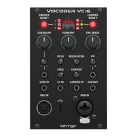 Behringer VOCODER VC16 Schnellstartanleitung