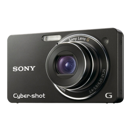 Sony Cyber-shot DSC-WX1 Gebrauchsanleitung