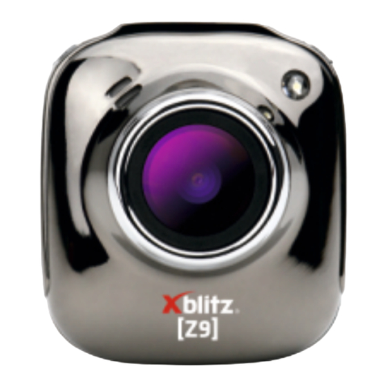Xblitz Z9 Bedienungsanleitung