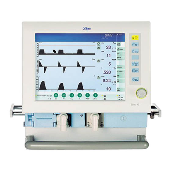 Dräger EvitaXL Gebrauchsanweisung