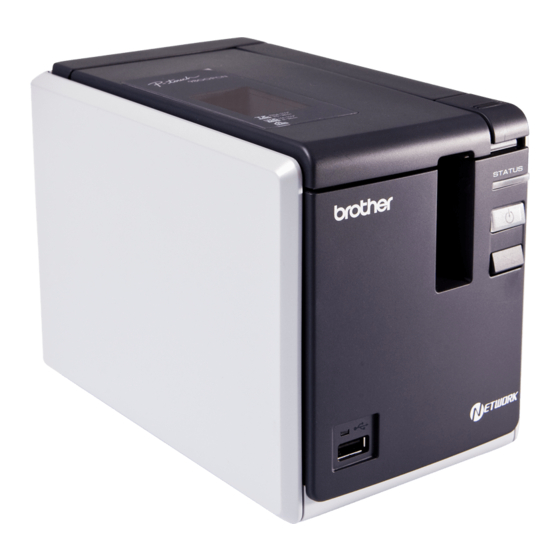 Brother PT-9800PCN Handbücher