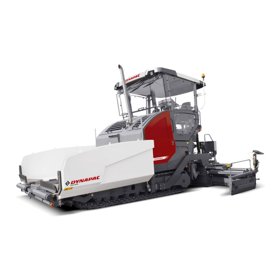 Dynapac SD2550C Betriebsanleitung