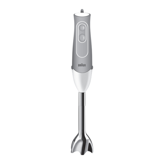 Braun Multiquick 5 Handbuch