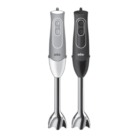 Braun MultiQuick 5 Gebrauchsanweisung