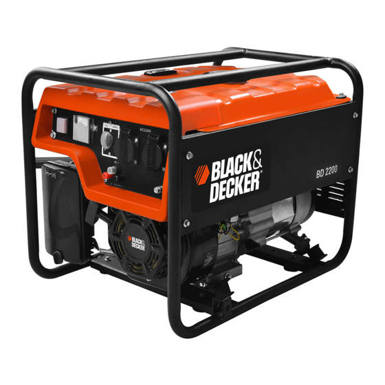 Black & Decker BD 2200 Originalbetriebsanleitung