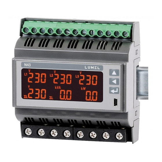 Lumel N43 Bedienungsanleitung