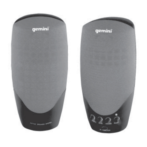 Gemini PM-100 Bedienungsanleitung