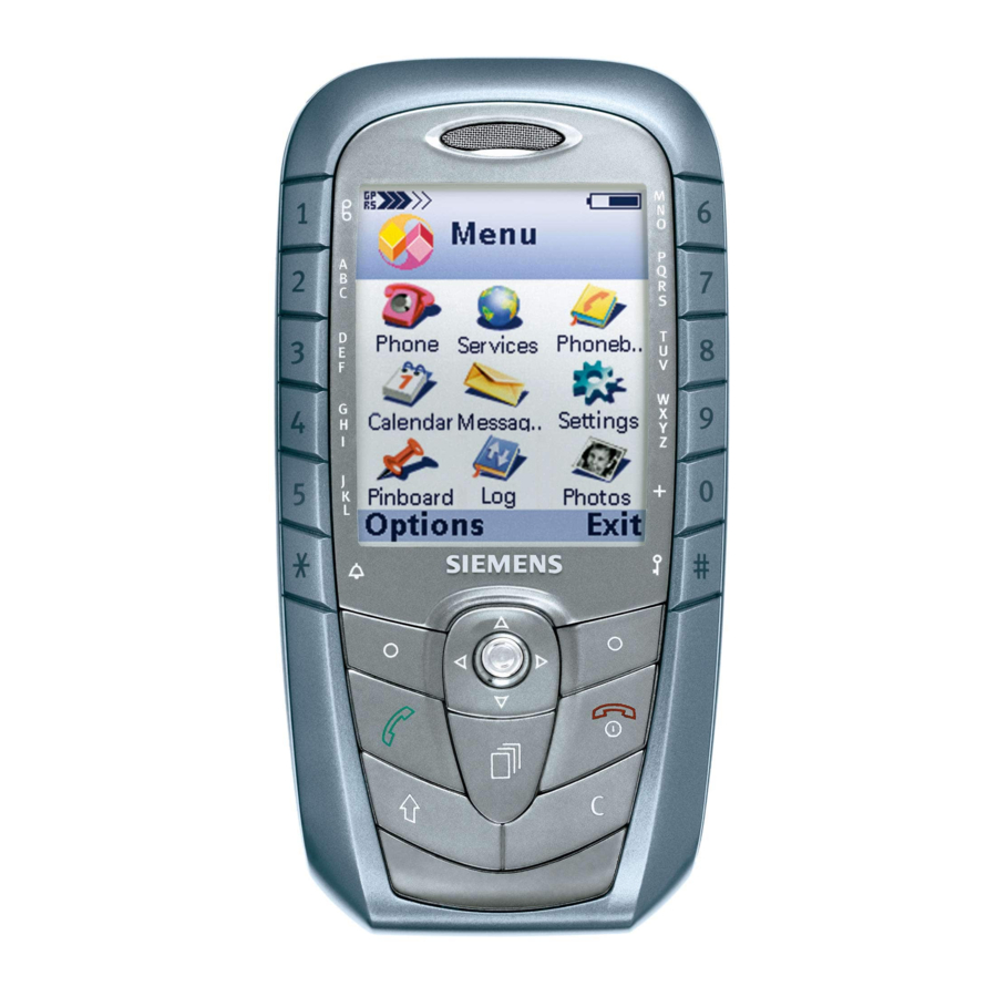 Siemens SX1 Bedienungsanleitung