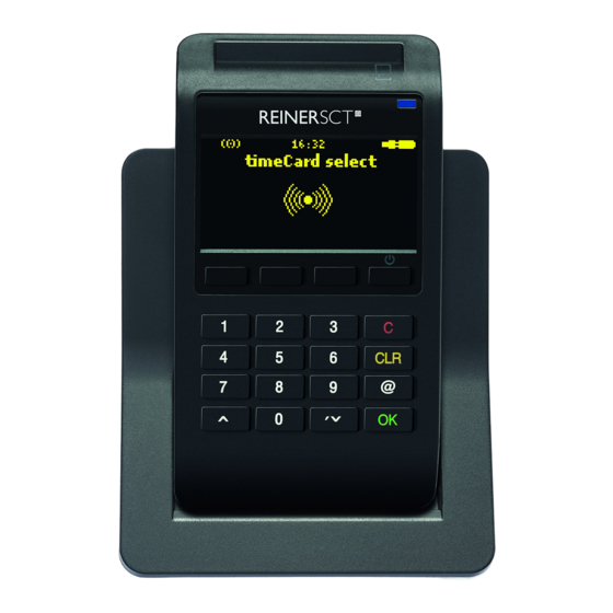 Reiner SCT timeCard Starterkit Kurzanleitung
