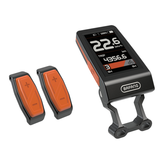 BAFANG DP C260.CAN Bedienungsanleitung