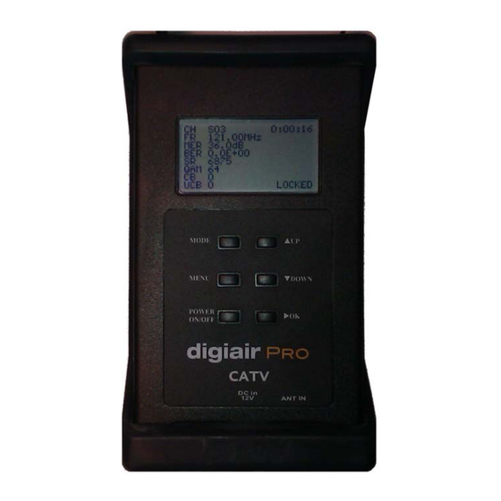 emitor DIGIAIR PRO CATV Bedienungsanleitung