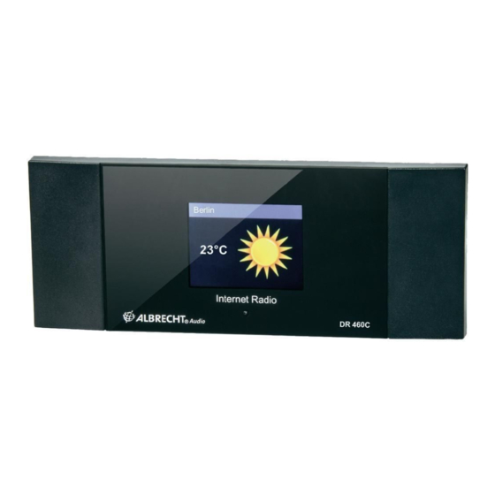 Albrecht DR 460-C Bedienungsanleitung