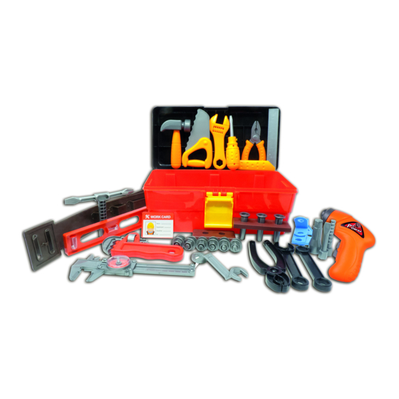 ThinkGizmos TG668 KIDS TOY TOOL SET Bedienungsanleitung