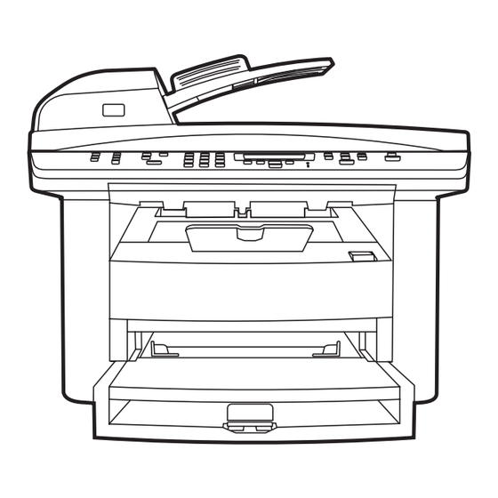 HP LaserJet M1522n Leitfaden Zur Inbetriebnahme