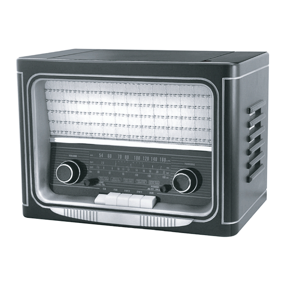 SOUNDMASTER nr 965 cd Kurzanleitung