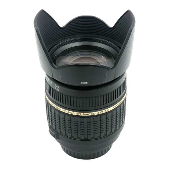 Tamron A14 Bedienungsanleitung