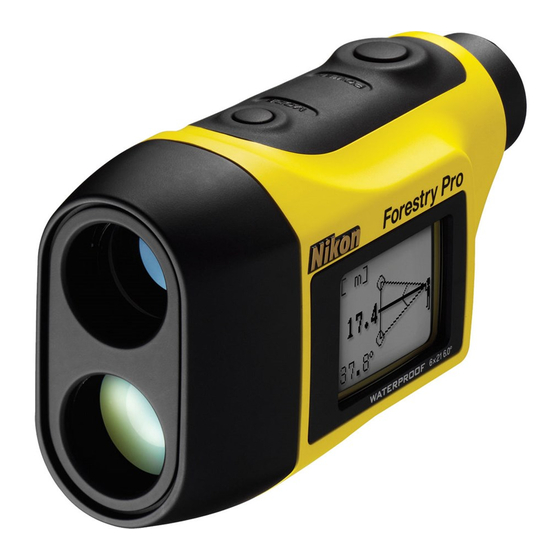 Nikon Forestry Pro Kurzanleitung